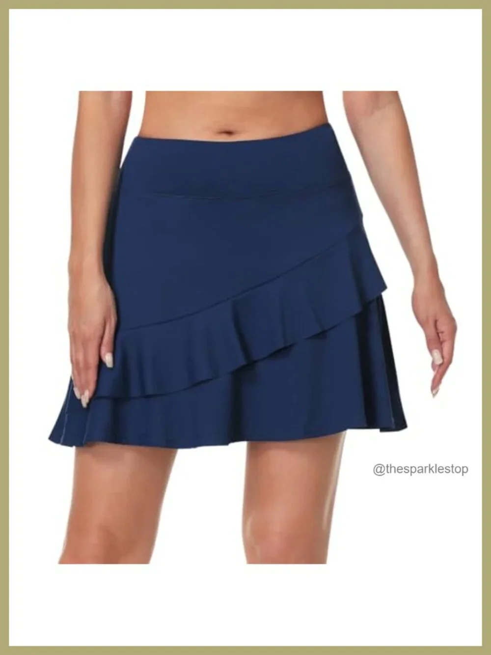 Women's Golf Skort with Pockets High Waisted Athletic Tennis Skirt
